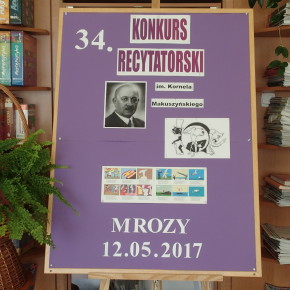 34. Konkurs Recytatorski im. Kornela Makuszyńskiego